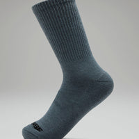 [color: manhattan grey] Energy Boost Socks in Manhattan Grey