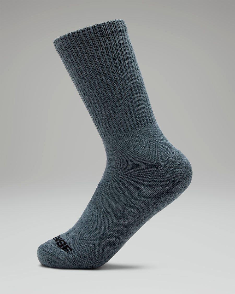[color: manhattan grey] Energy Boost Socks in Manhattan Grey