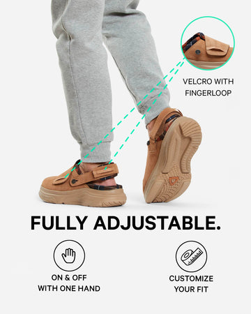 [color: cabin] Havena Men's Adaptive Slipper