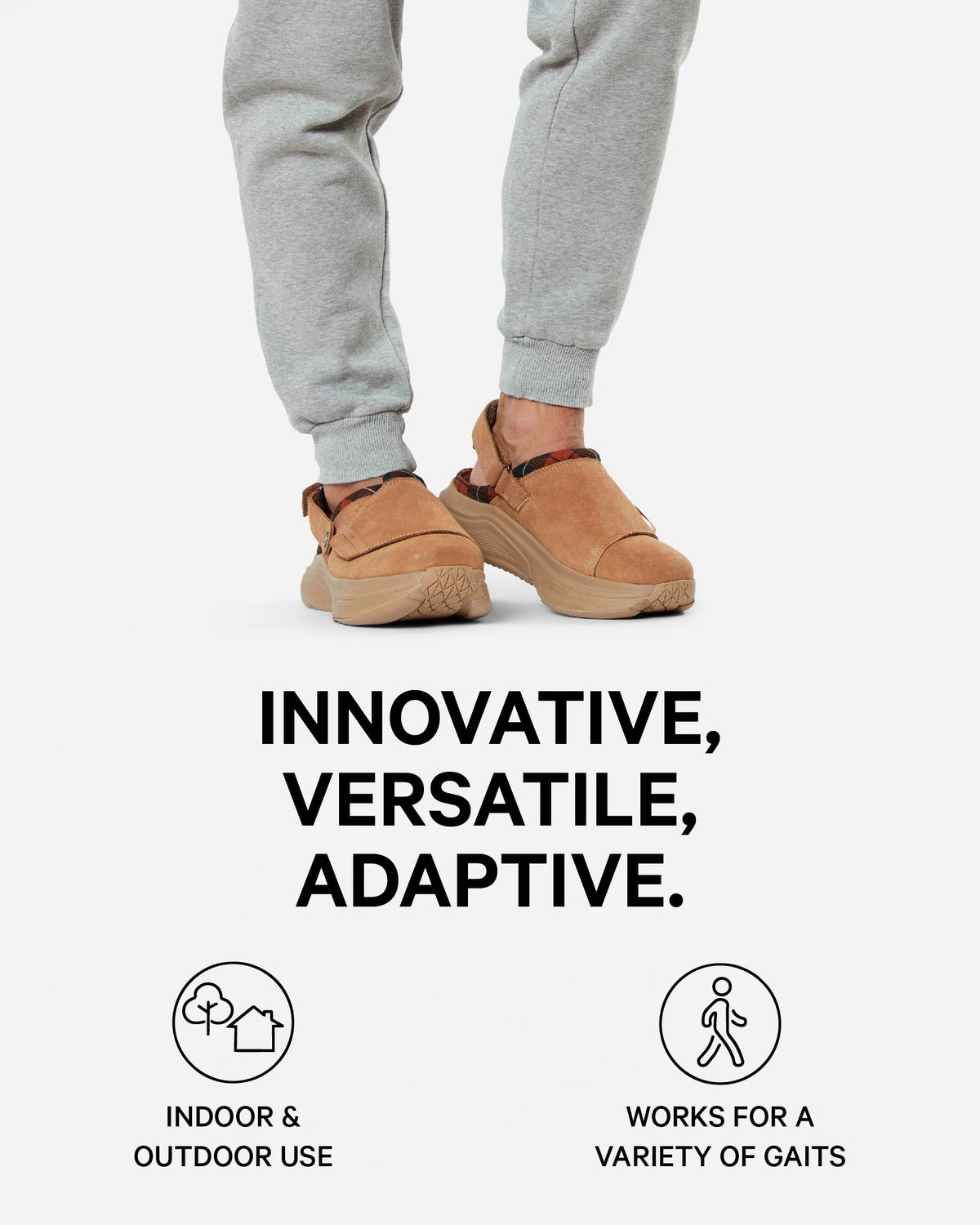 [color: cabin] Havena Men's Adaptive Slipper