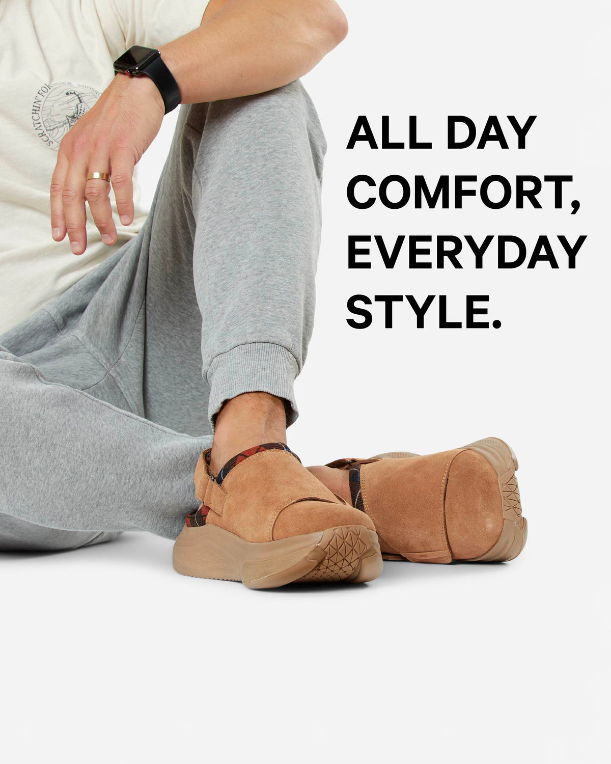 [color: cabin] Havena Men's Adaptive Slipper