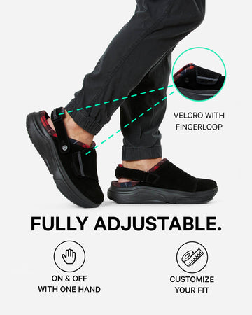 [color: lodge] Havena Men's Adaptive Slipper