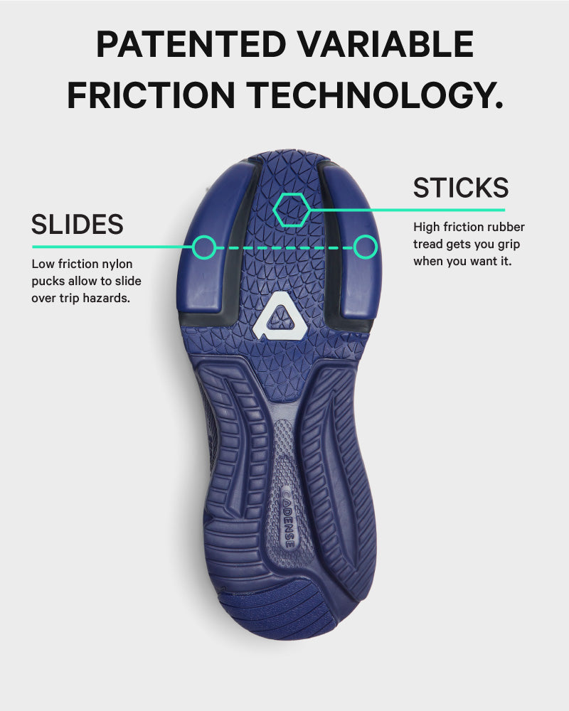 [color: Deep Lagoon] AERIO Men's Sandal-Slide Hybrid