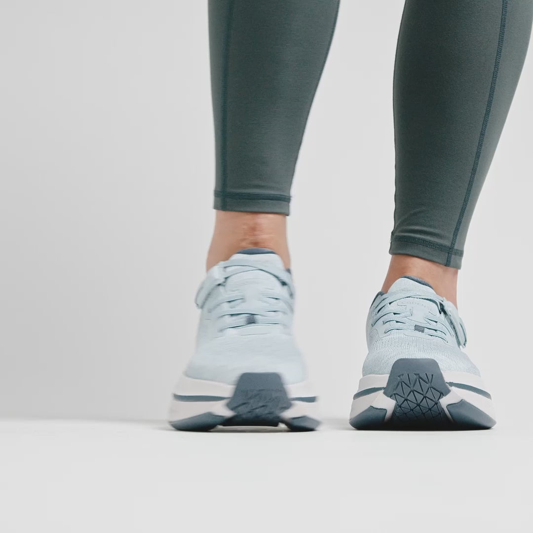 Adaptive shoe features video